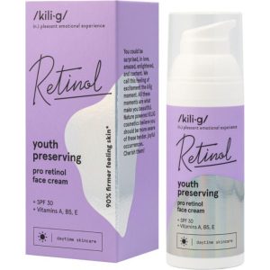 kili⋅g Pro-Retinol Κρέμα Προσώπου Ημέρας με SPF30 για Πανάδες & Λεύκανση με Ρετινόλη 50ml
