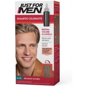 Just For Men Προσωρινή Βαφή για Άνδρες 15 Ξανθό Σκούρο