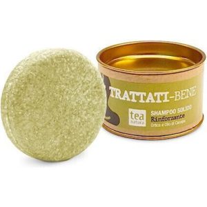 TEA NATURA Στέρεο Σαμπουάν Θρέψης, Αναδόμησης και Ενδυνάμωσης με Έλαιο Τσουκνίδας και Κάνναβης 55γρ