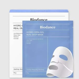 Biodance Cera-nol Real Deep Μάσκα Προσώπου για Ενυδάτωση 4τμχ 34gr