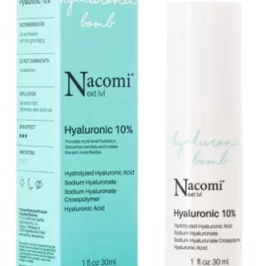 Nacomi Hialuronic Bomb Hialuronic 10% Ενυδατικό Serum Προσώπου 30ml