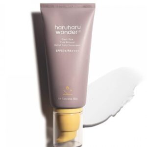 Haruharu Black Rice Pure Mineral Αντηλιακή Κρέμα Προσώπου SPF50+ 50ml