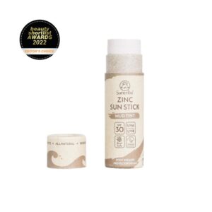 Suntribe Active Sports Zinc White Mineral Αδιάβροχο Αντηλιακό Stick Προσώπου SPF30 30gr