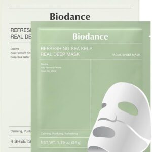Biodance Refreshing Sea Kelp Real Deep Mask Ενυδατική Μάσκα Προσώπου 34gr